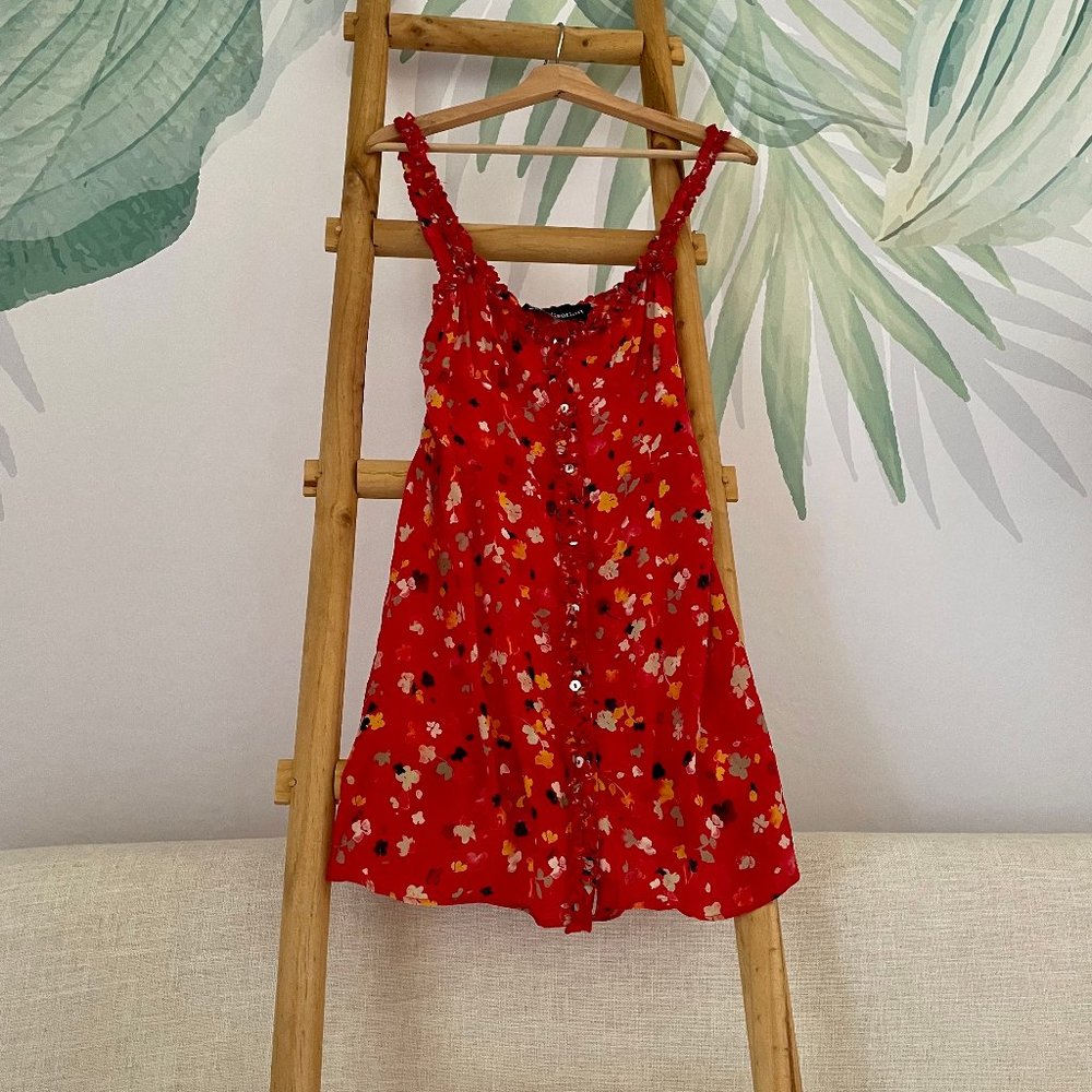 Realisation Par The Julia Dress in Rouge Fleur